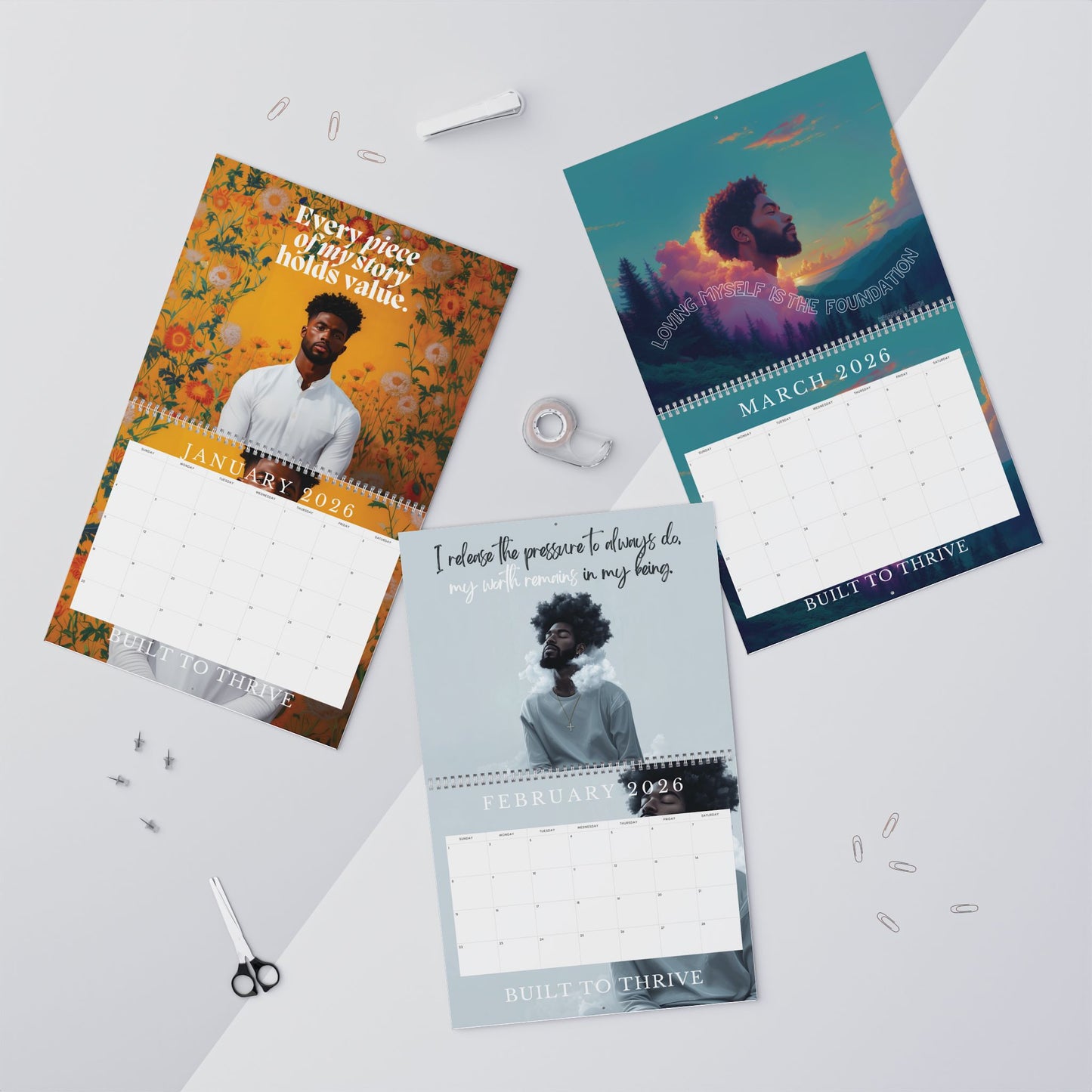 Built To Thrive 2026 Calendar