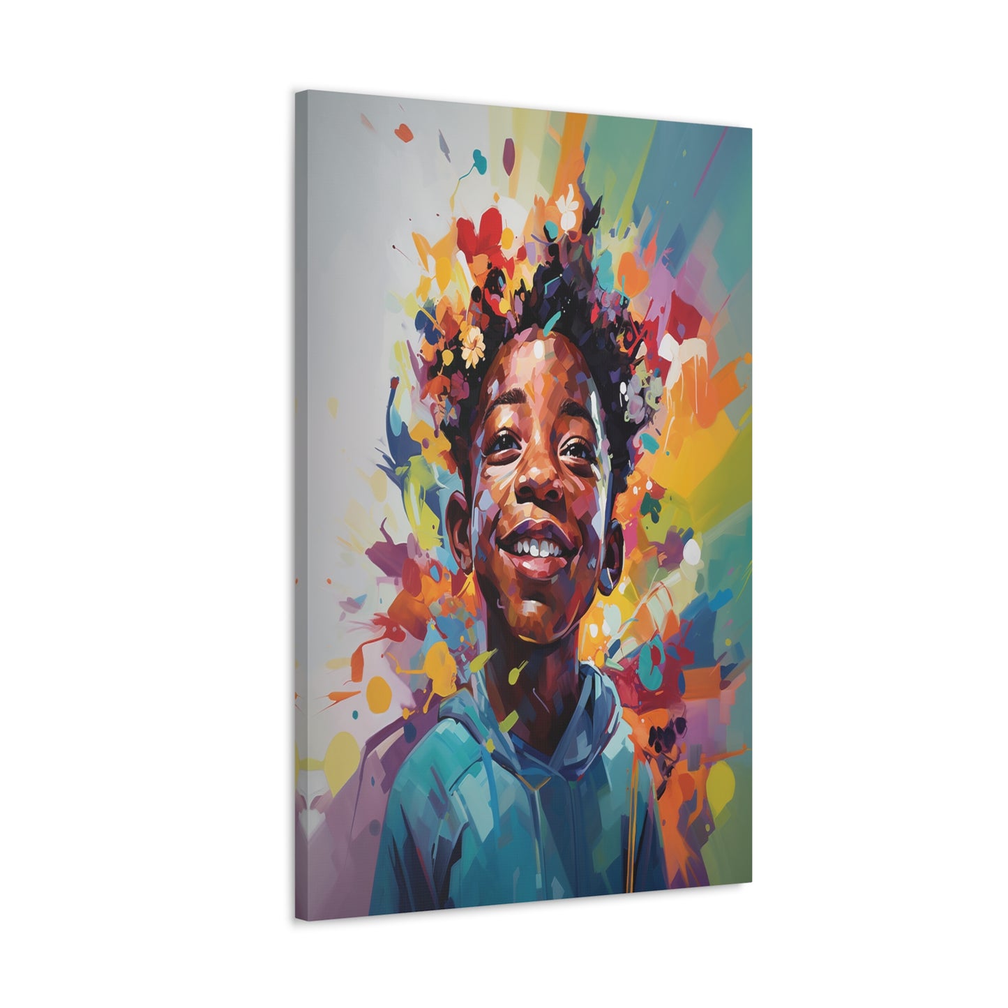 Black Boys Thrive Canvas