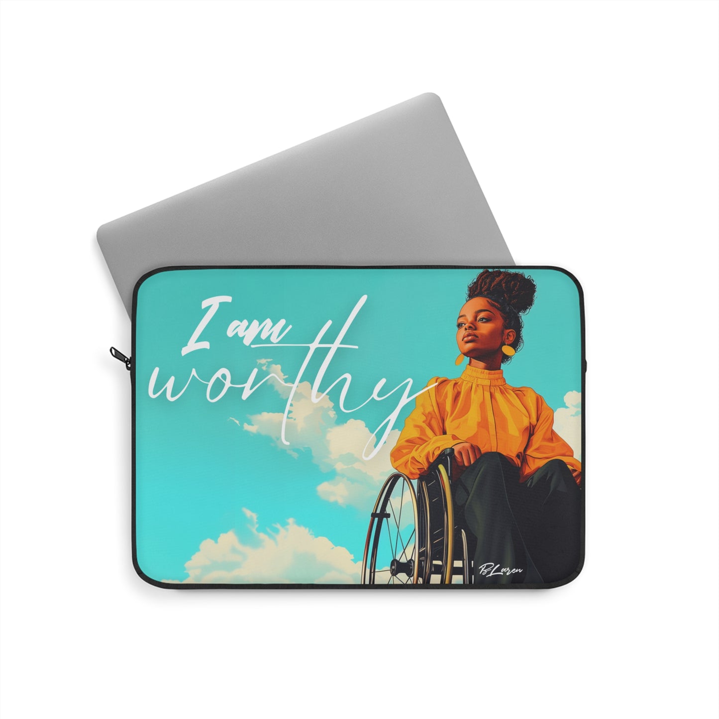 I am Worthy Laptop Sleeve