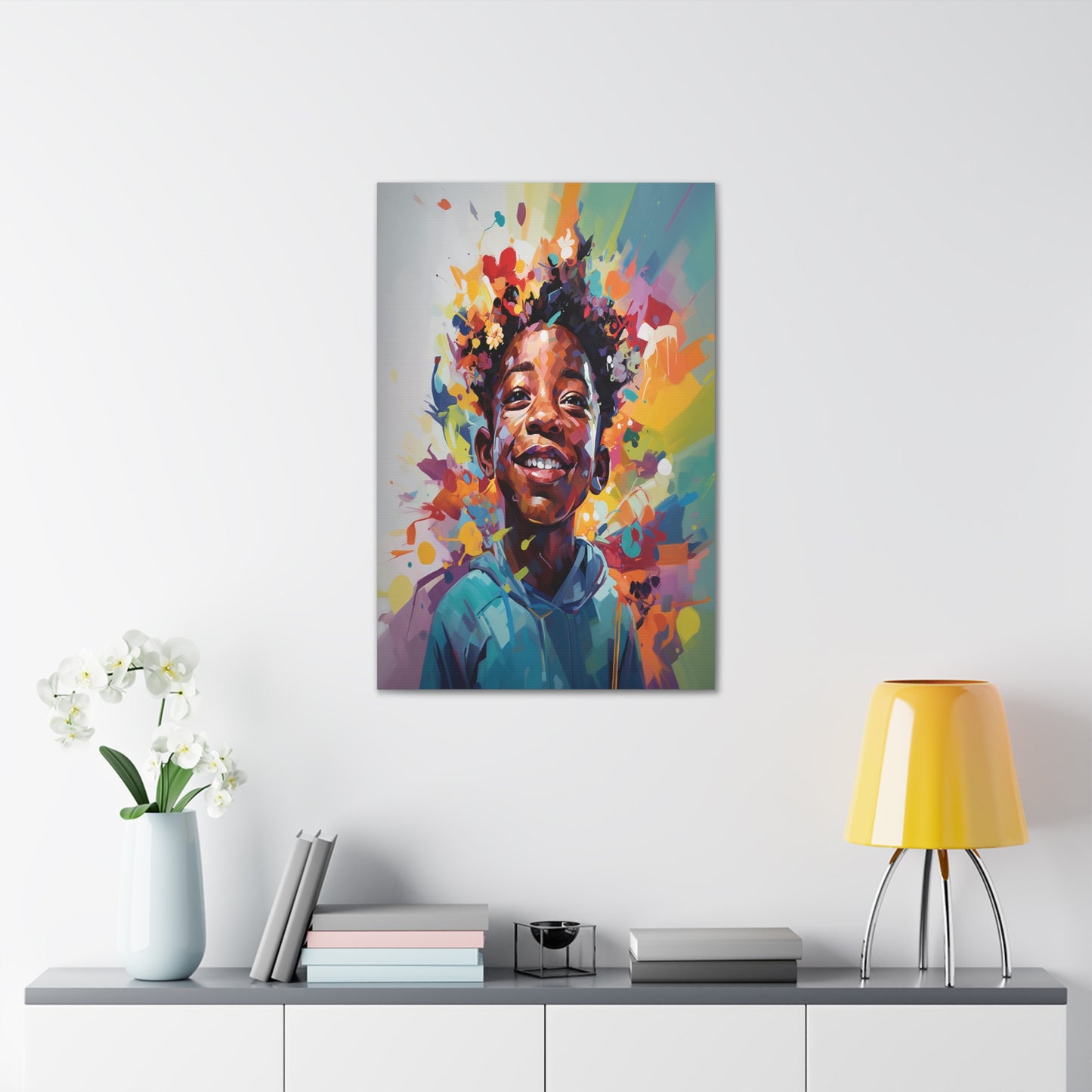 Black Boys Thrive Canvas