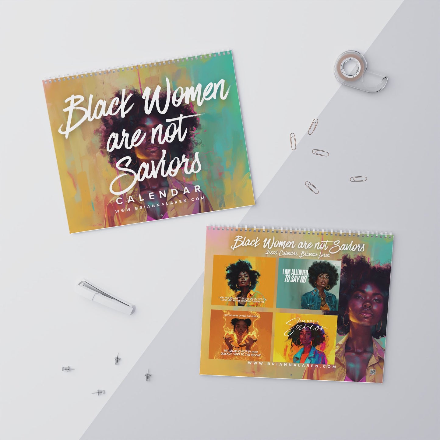 Black Women Aren't Saviors 2026 Calendar