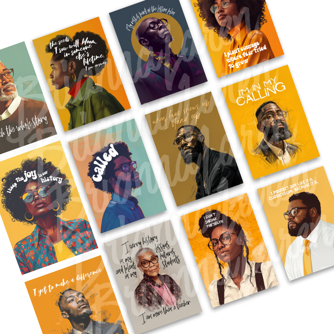 Affirmations for Black Educators - Digital