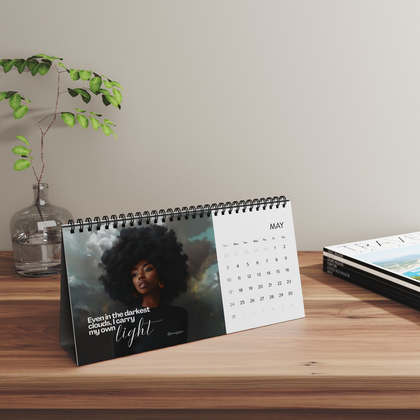 Rest Over Rescue 2026 Desktop Calendar