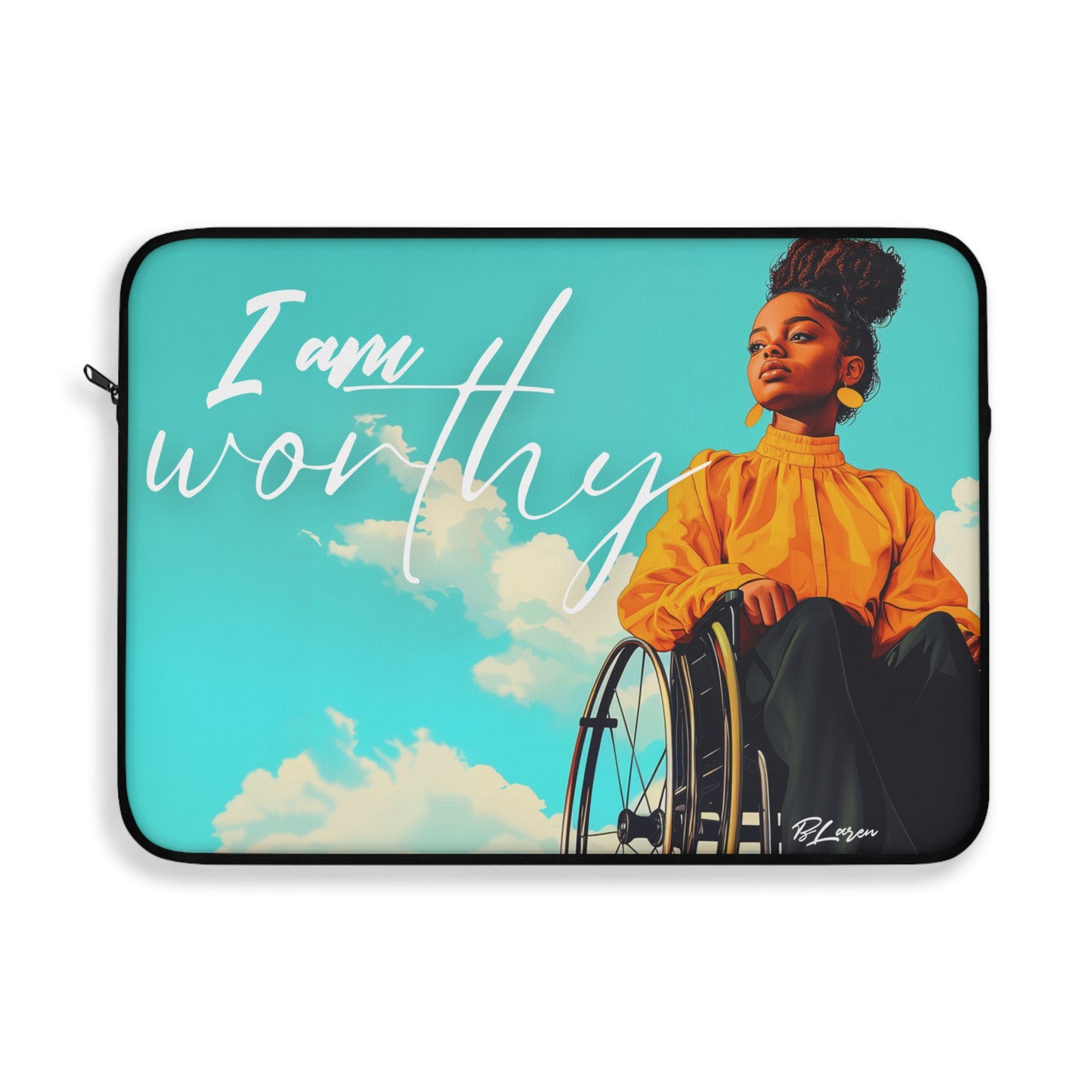 I am Worthy Laptop Sleeve