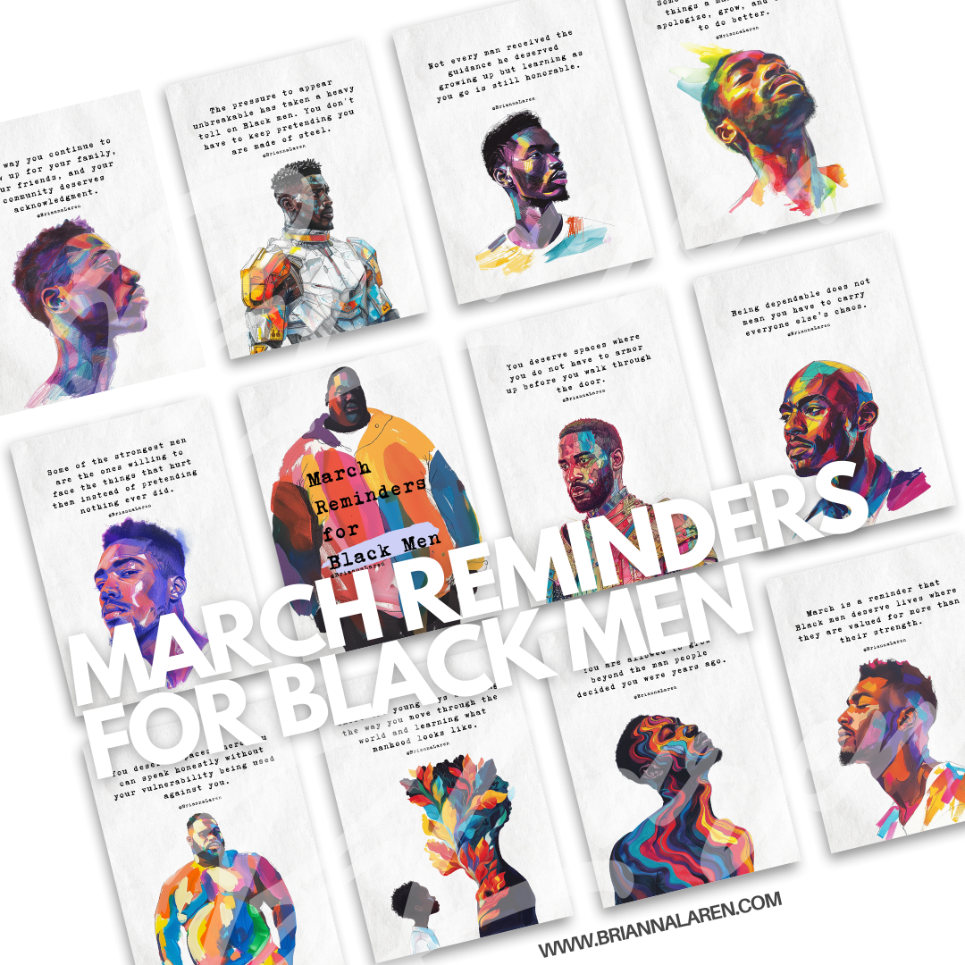 March Reminders for Black Men