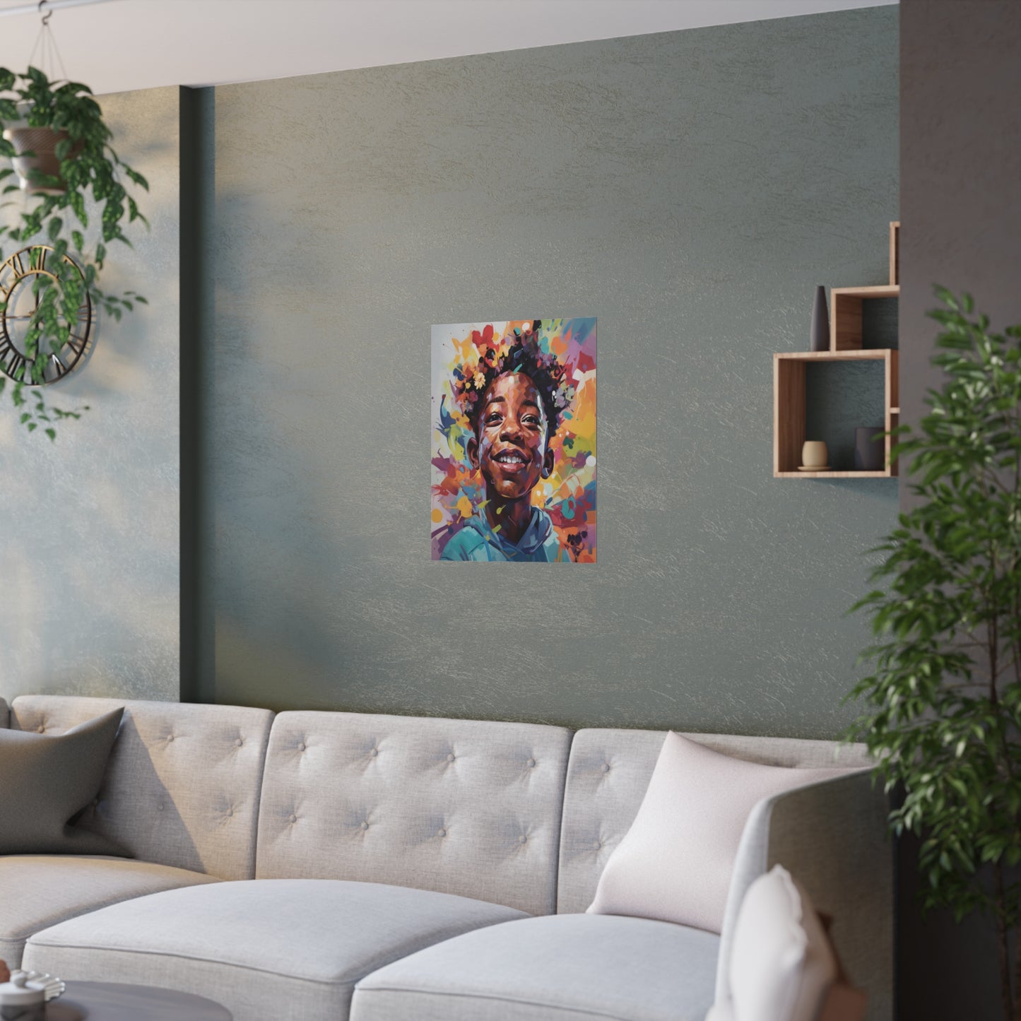 Black Boy Thriving Print