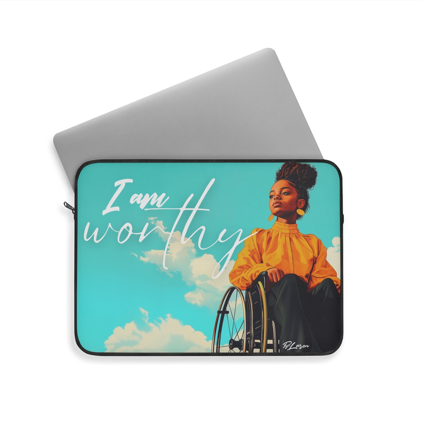 I am Worthy Laptop Sleeve