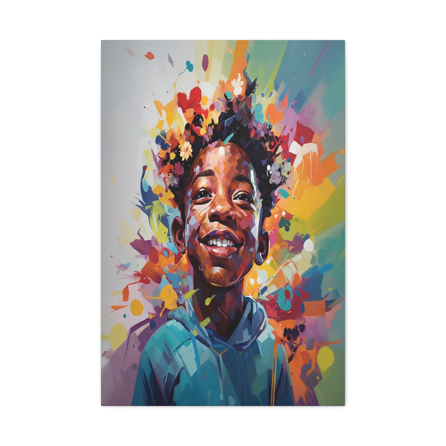 Black Boys Thrive Canvas