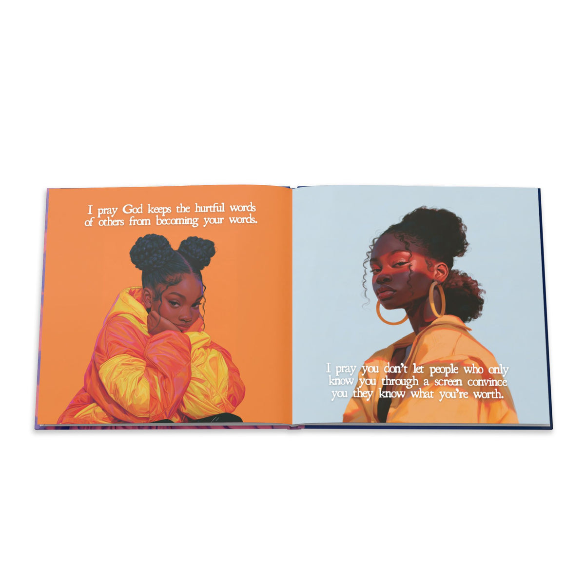 Prayers for Black Teen Girls Hardcover Book