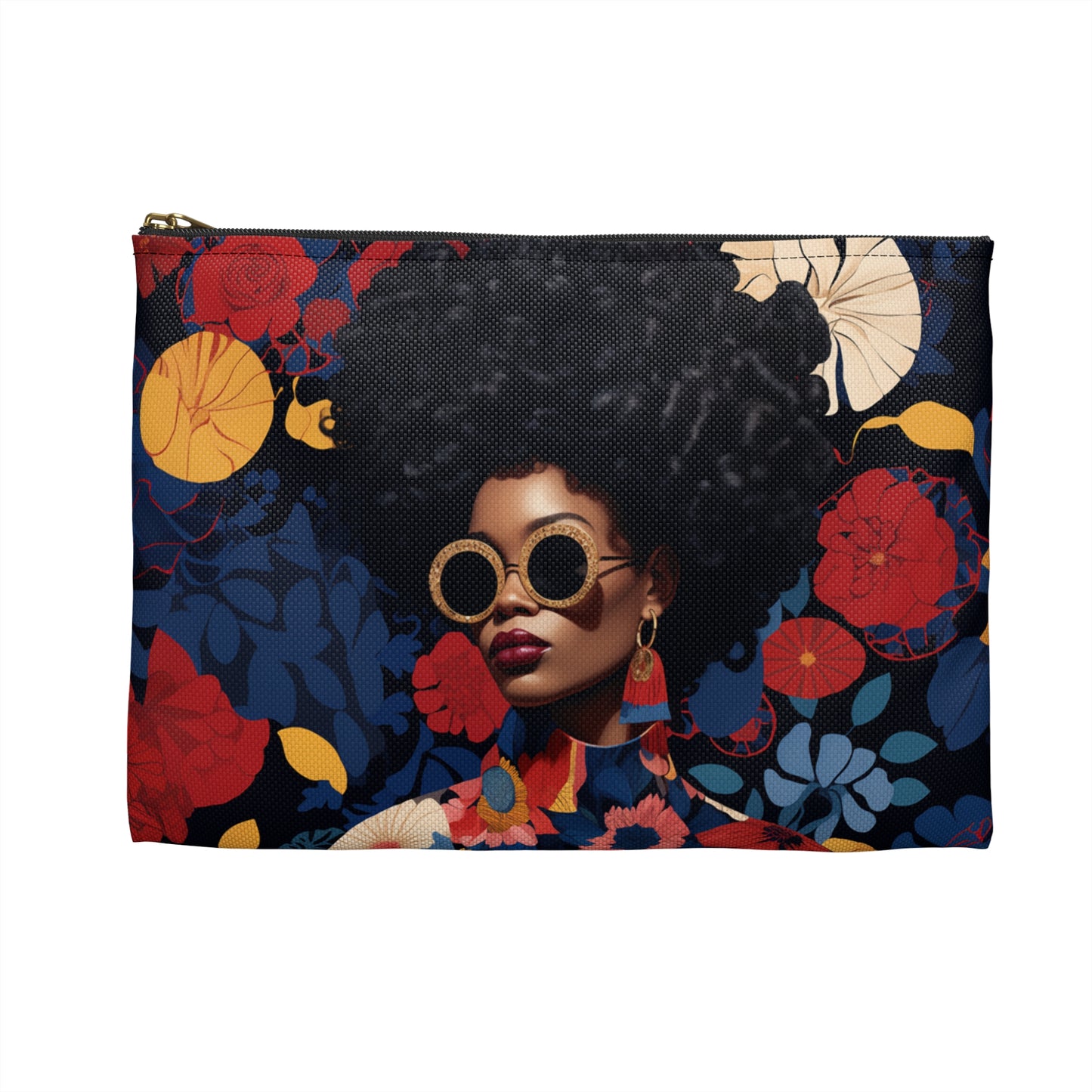 Chic Curls & Shades Pouch