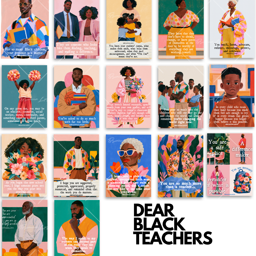 Dear Black Teachers