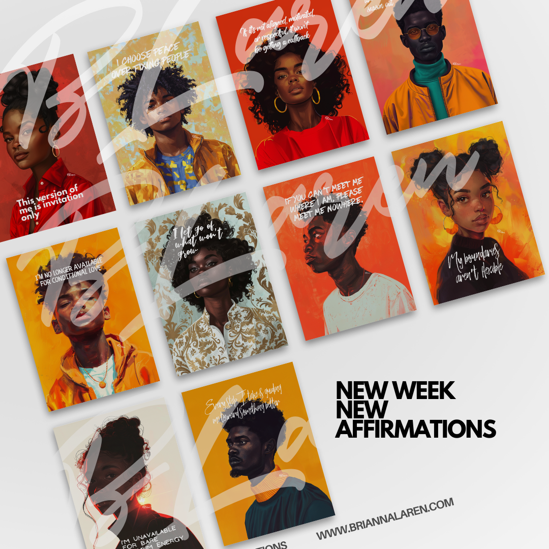 New Week Affirmations- Digital