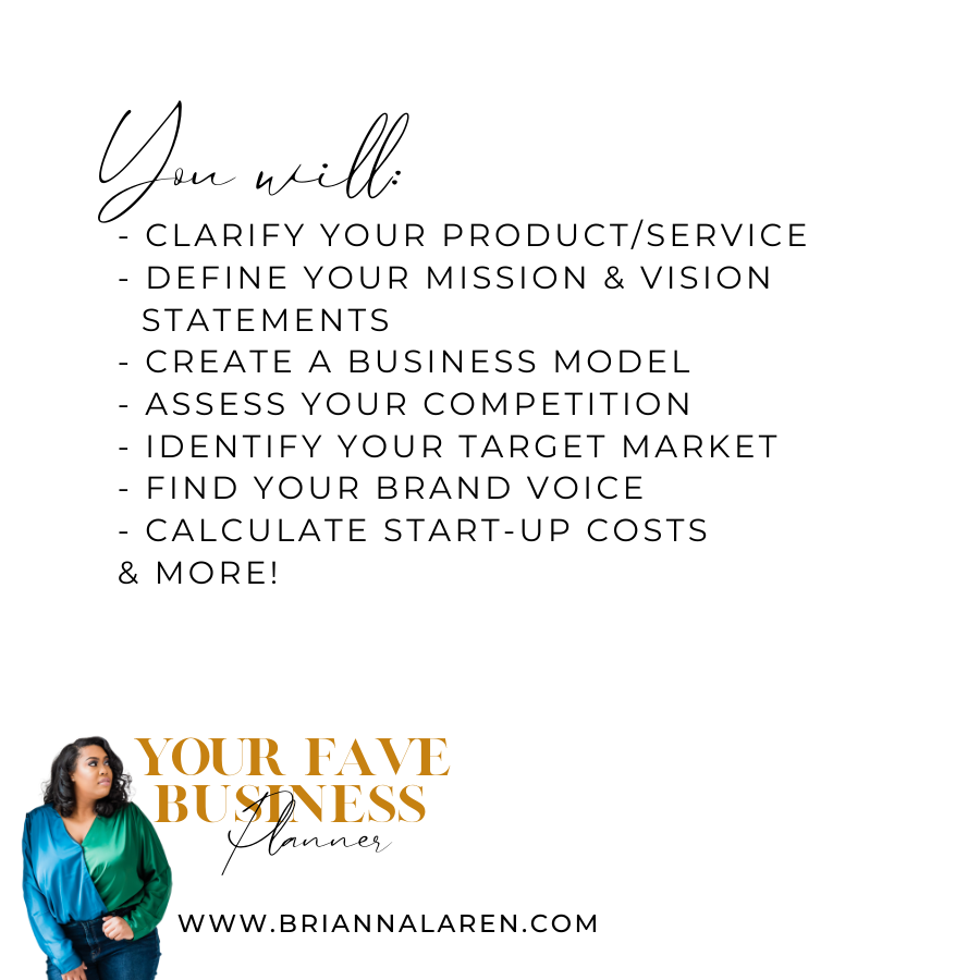 Your Fave Business Planner