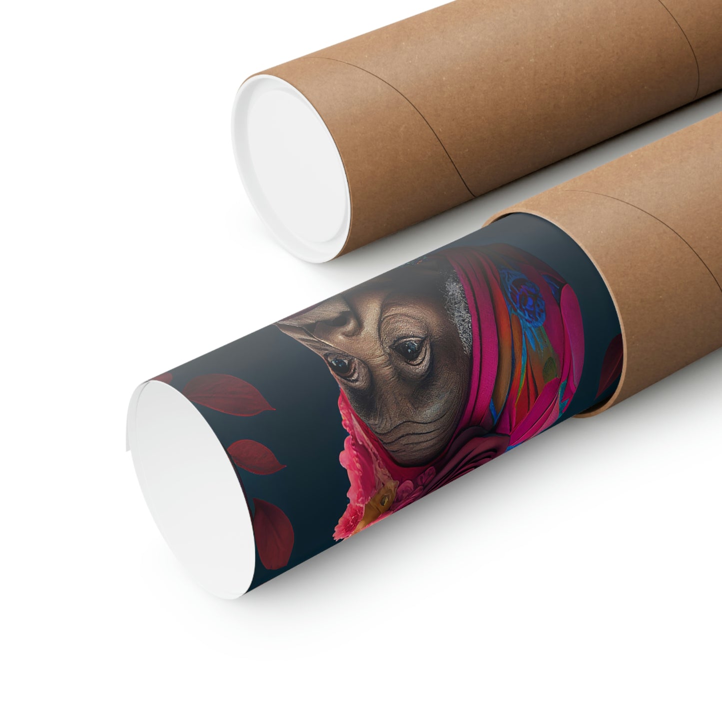 A Praying Grandmother Poster