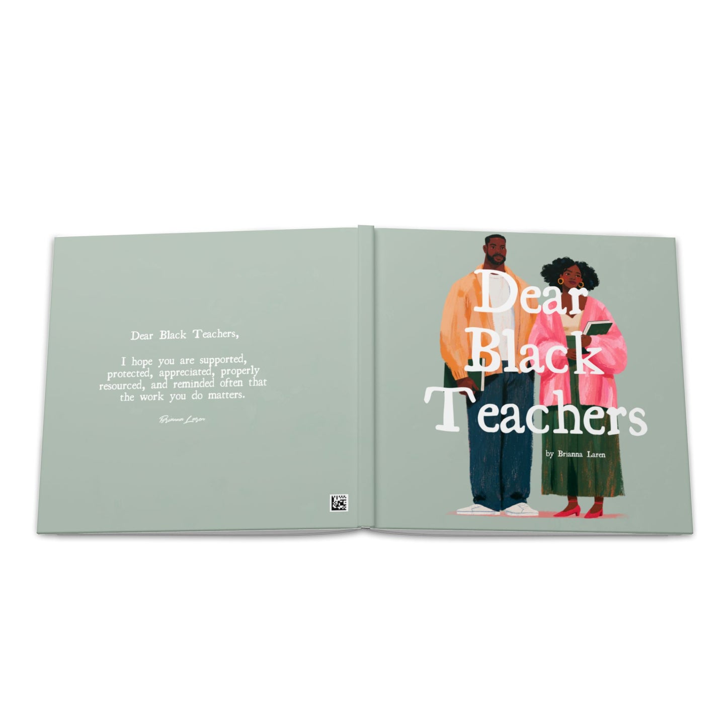 Dear Black Teachers Hardcover — Gift for Educators, Tribute Keepsake