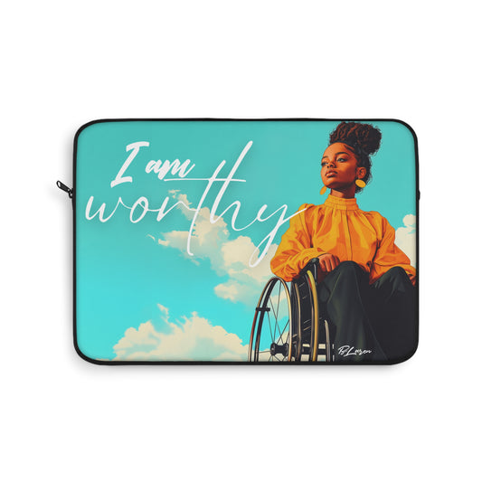 I am Worthy Laptop Sleeve