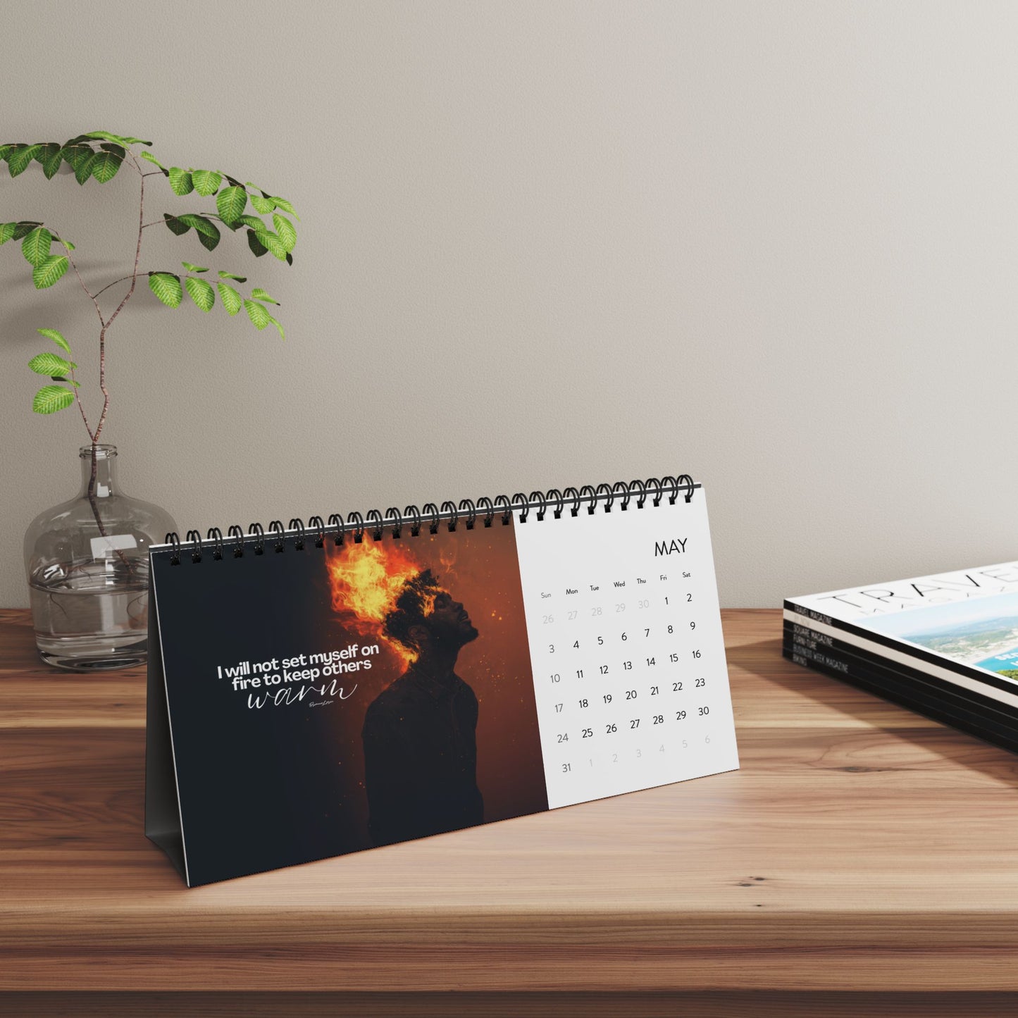 To The Black Man Who 2026 Desk Calendar