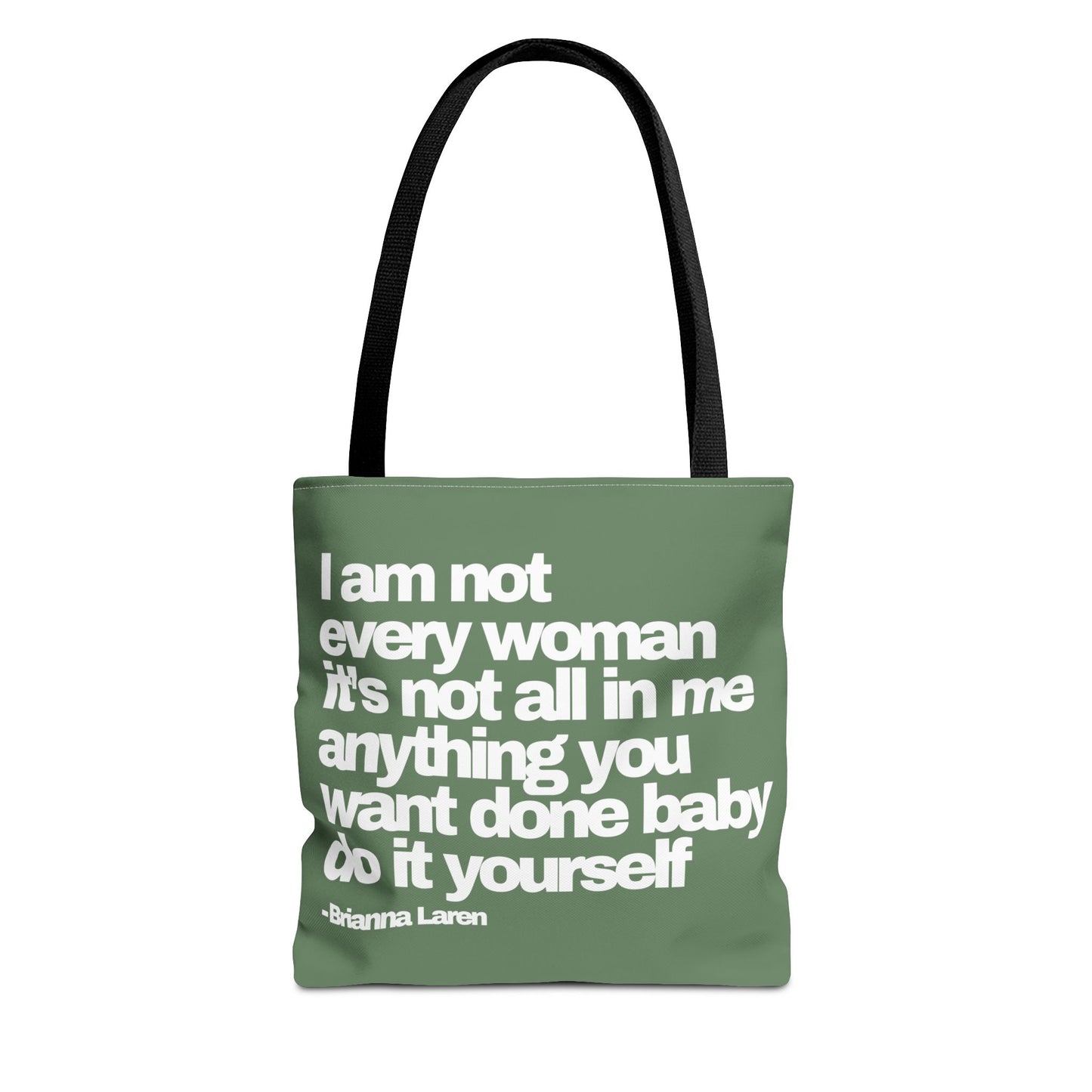 'I Am Not Every Woman' Canvas Tote