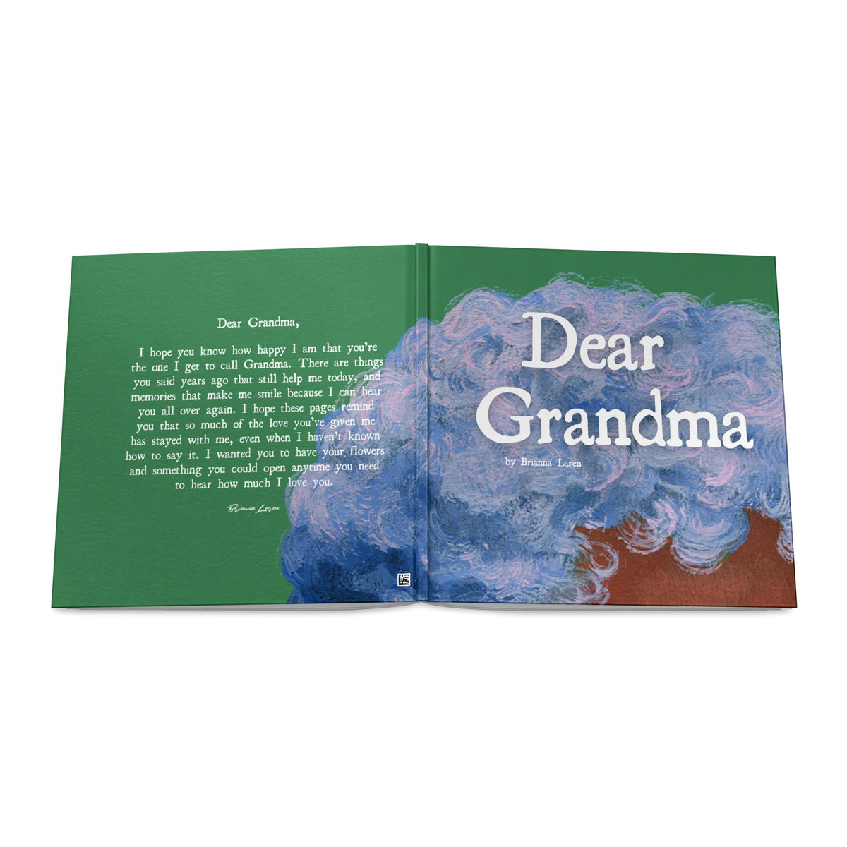 Dear Grandma Hardcover Book