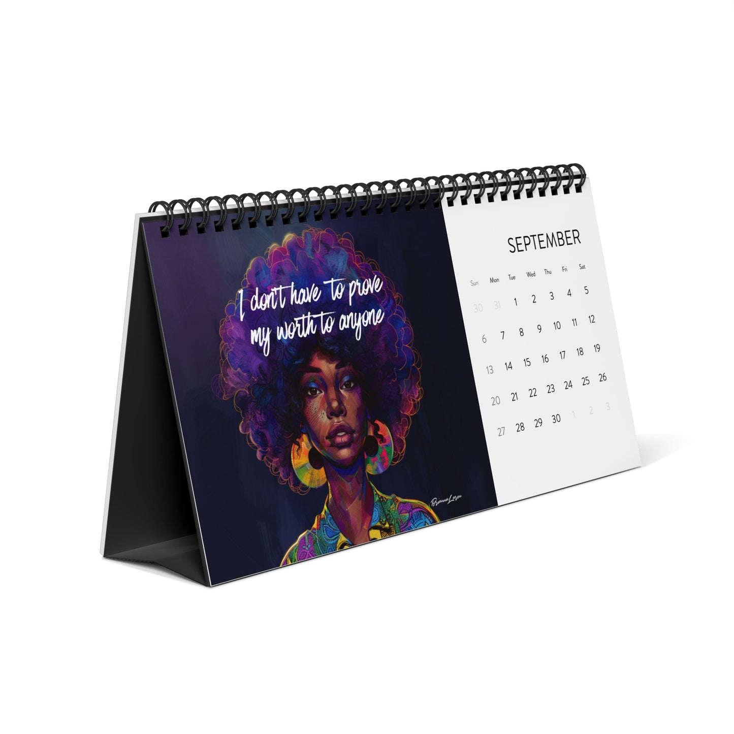 "Black Women Are Not Saviors" 2026 Desk Calendar
