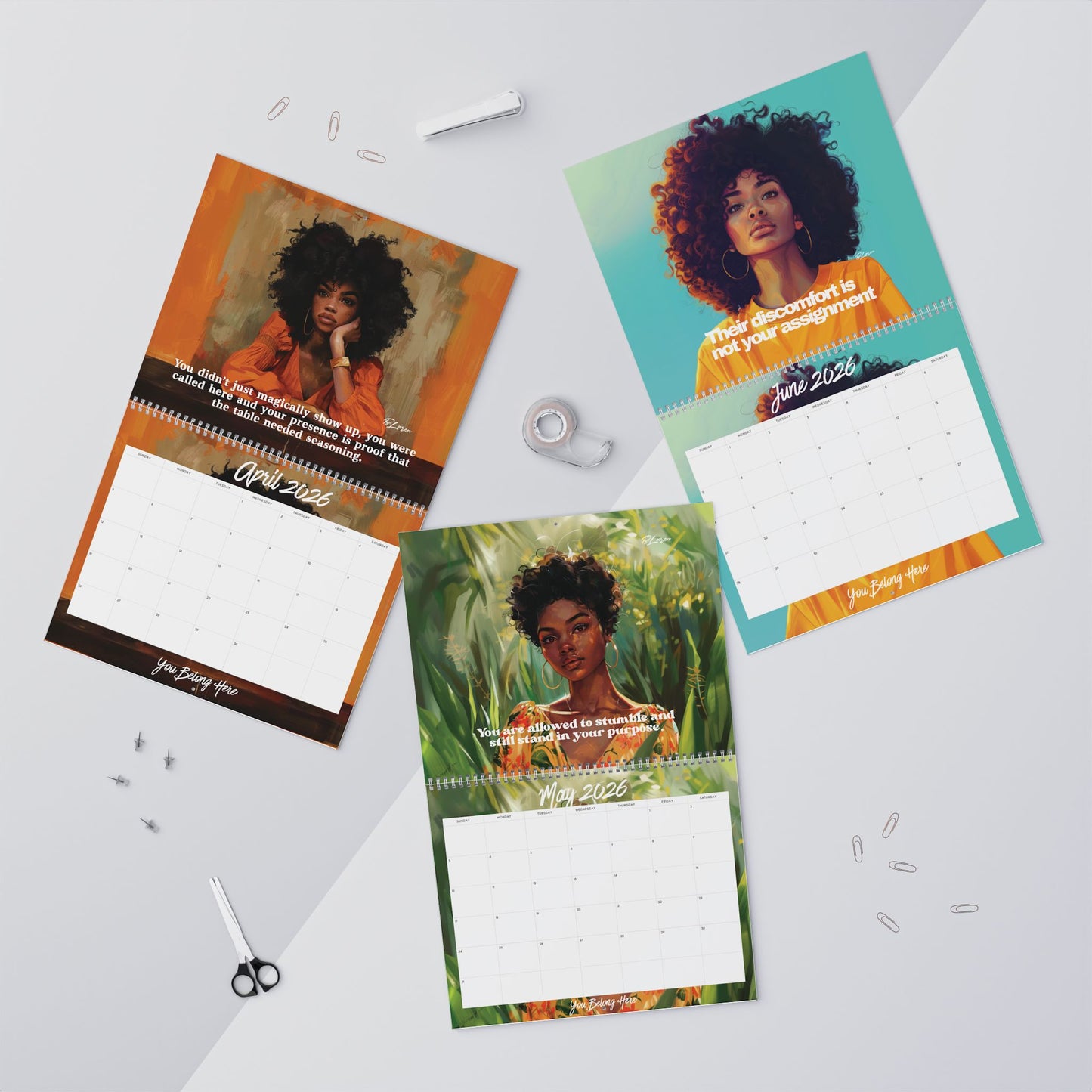 You Belong Here 2026 Calendar