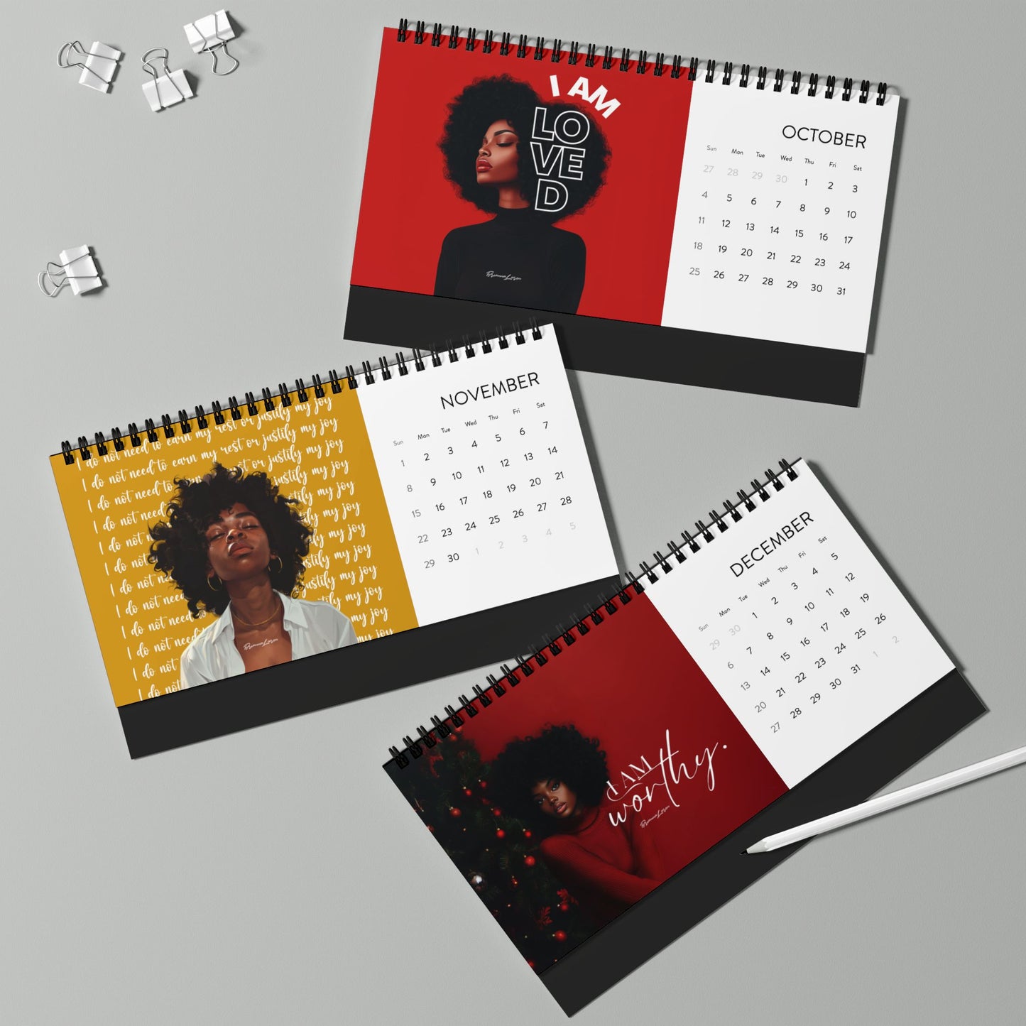 Rest Over Rescue 2026 Desktop Calendar