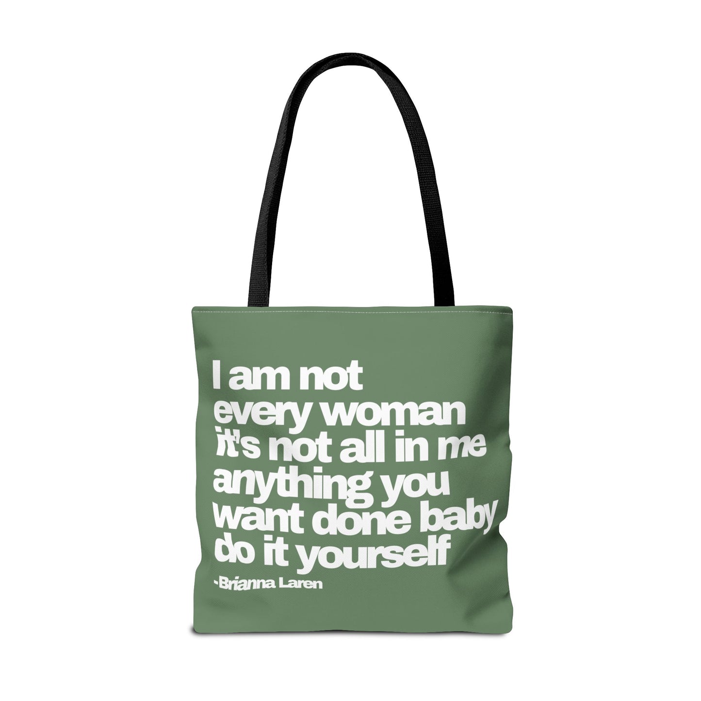 'I Am Not Every Woman' Canvas Tote