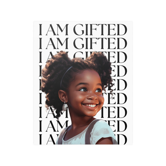 I AM GIFTED AFFIRMATION- GIRL