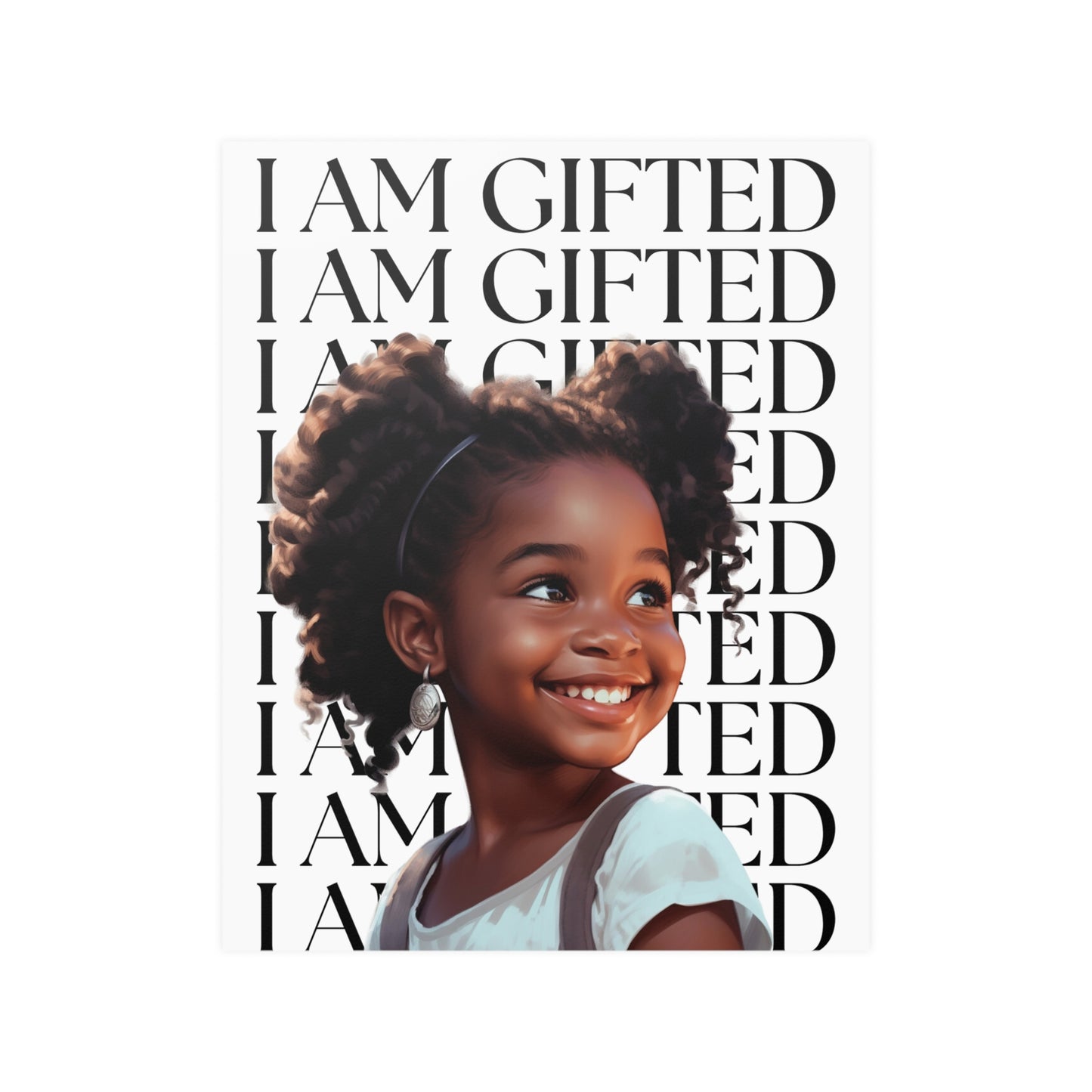 I AM GIFTED AFFIRMATION- GIRL