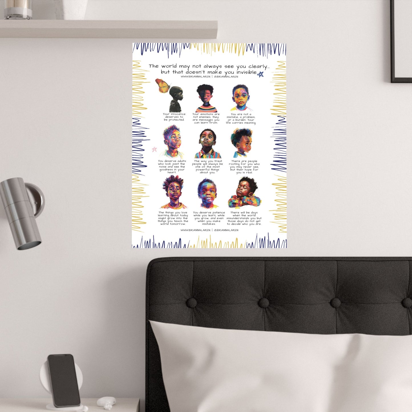 March Reminders for Black Boys Poster