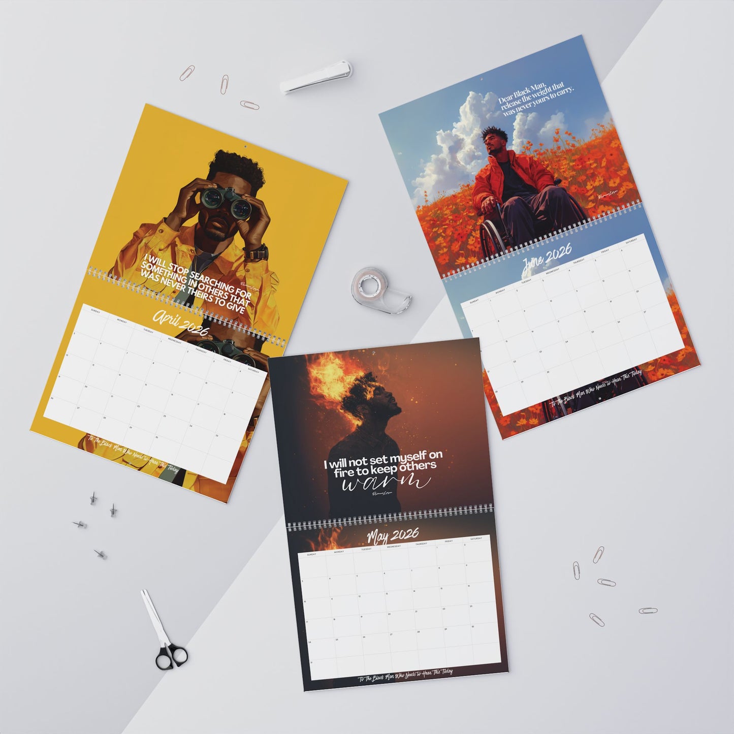 To The Black Man Who 2026 Calendar