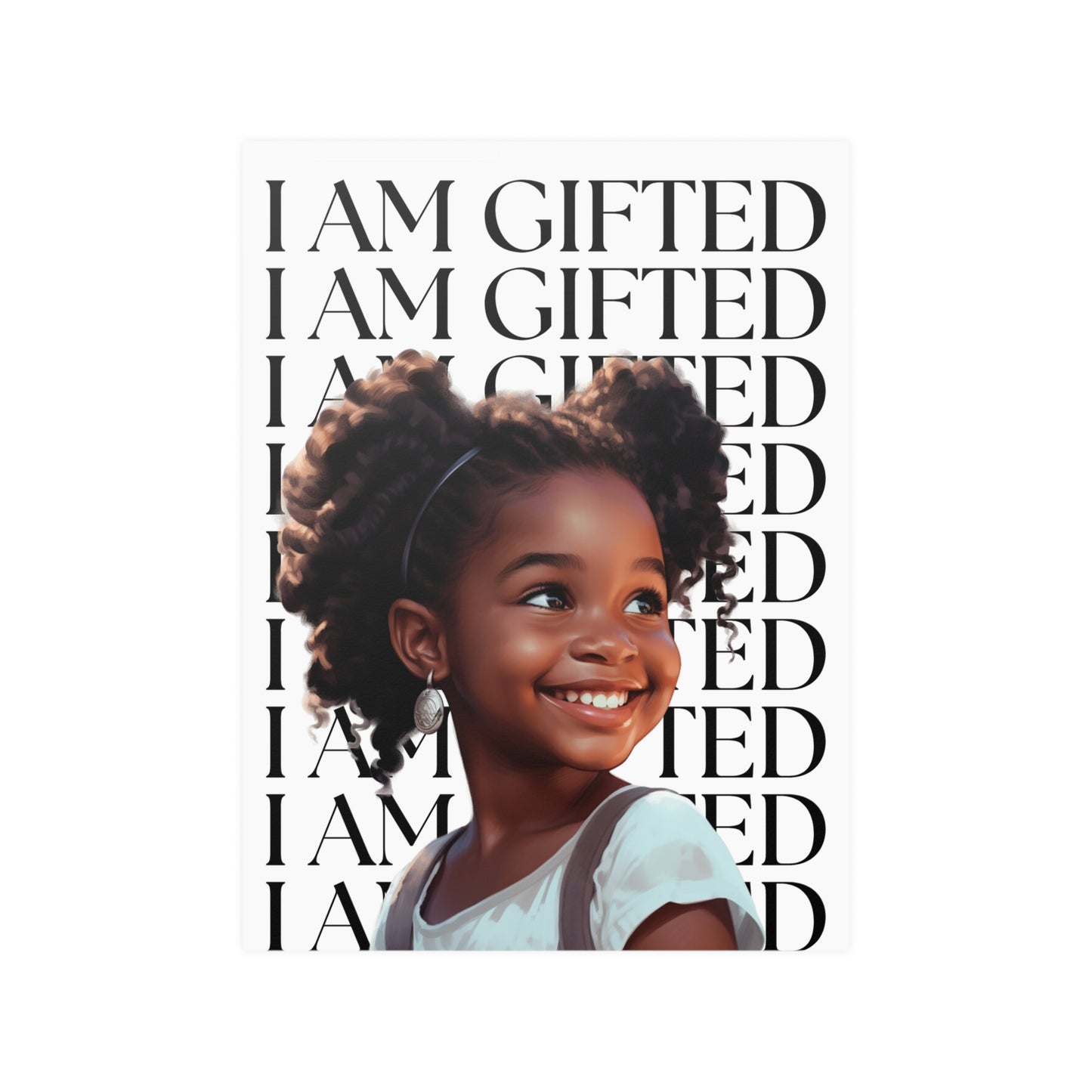 I AM GIFTED AFFIRMATION- GIRL