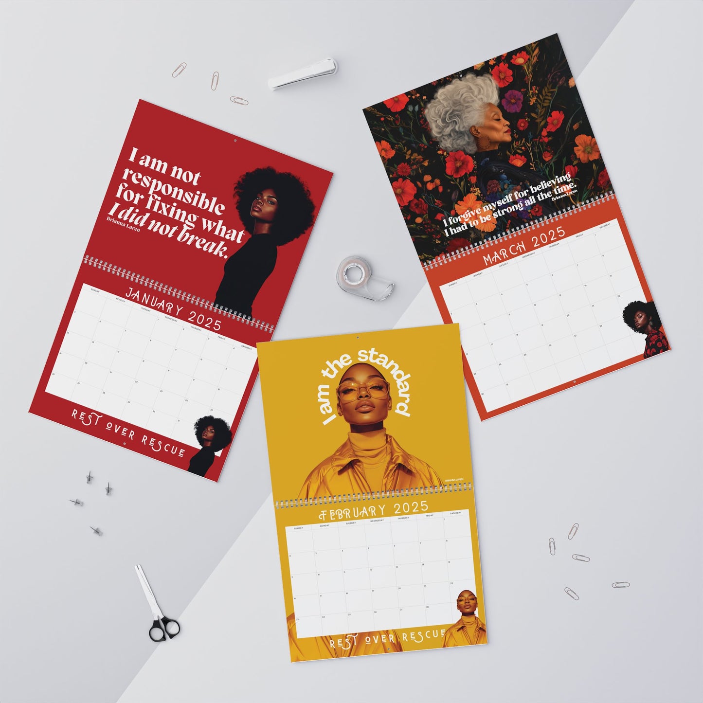 Rest Over Rescue Calendar