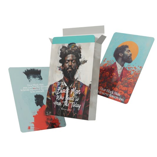 To The Black Man: Physical Affirmation Cards