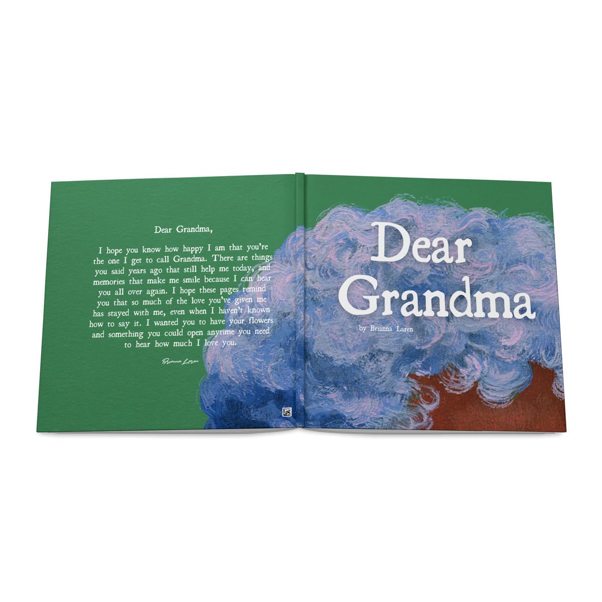 Dear Grandma Hardcover Book