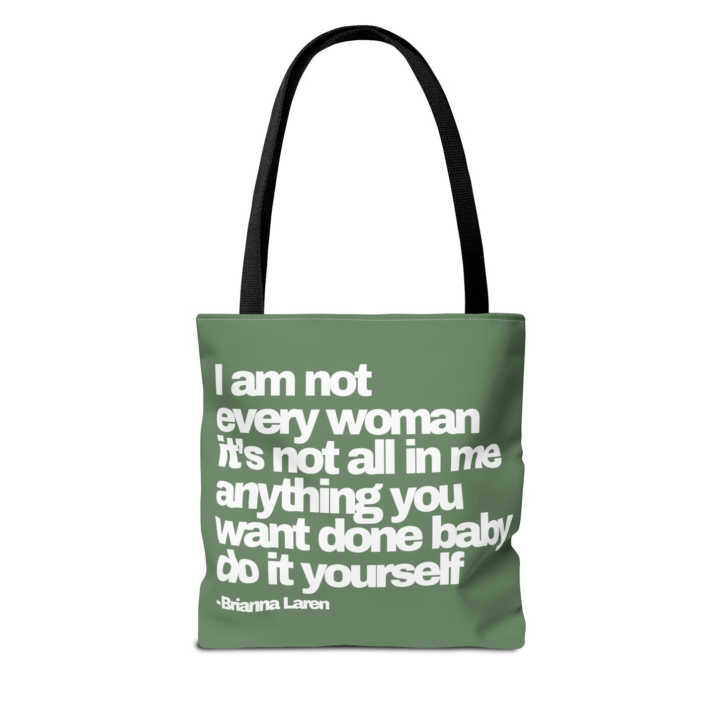 'I Am Not Every Woman' Canvas Tote