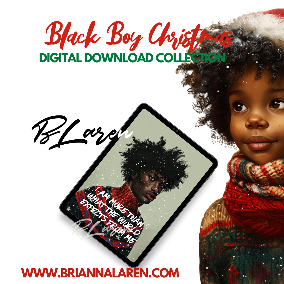 Black Boy Christmas Set