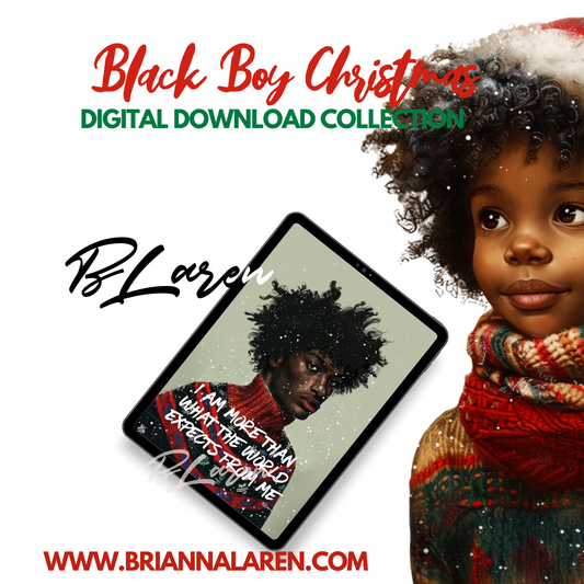 Black Boy Christmas Set