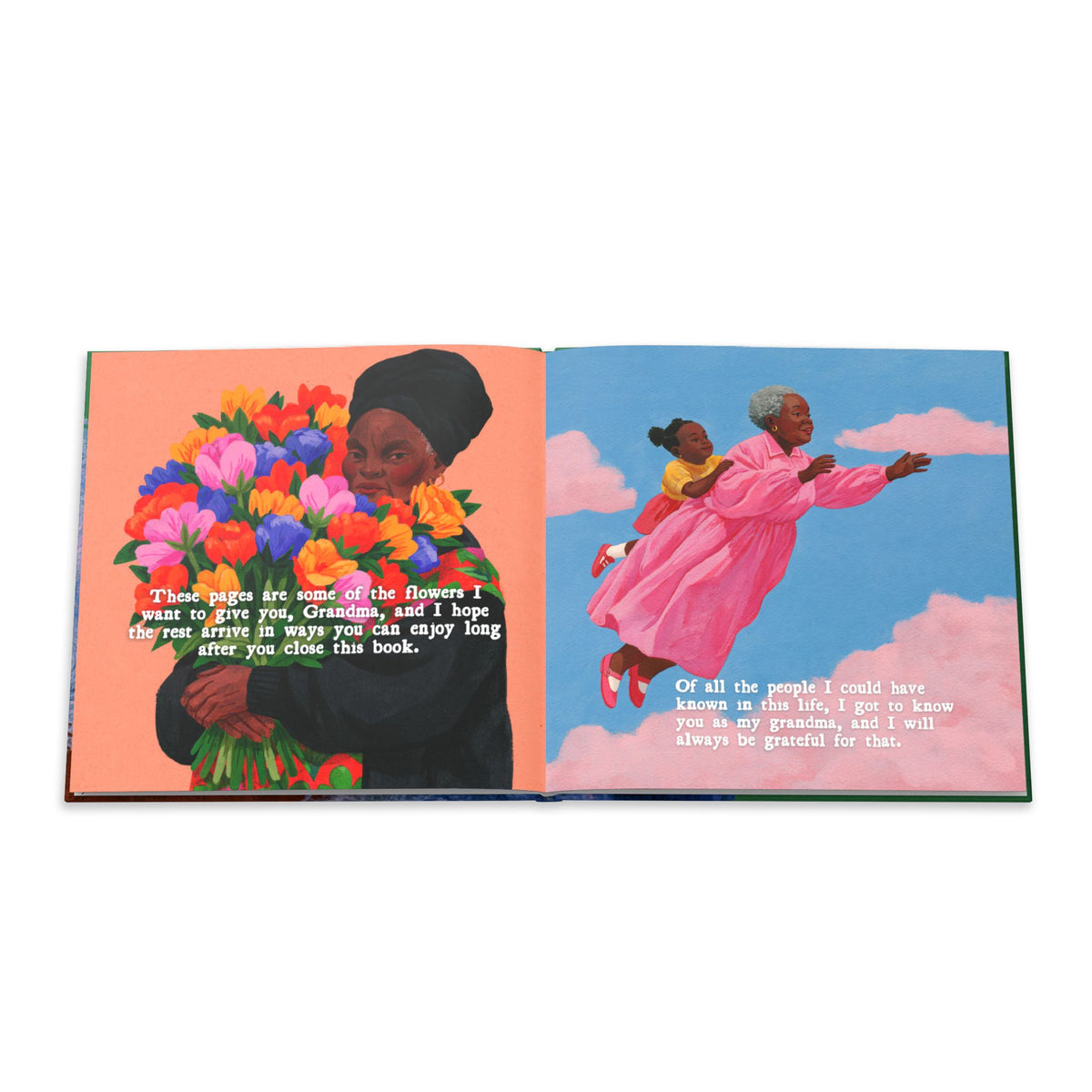 Dear Grandma Hardcover Book