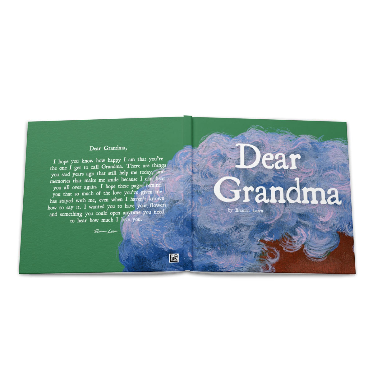 Dear Grandma Hardcover Book