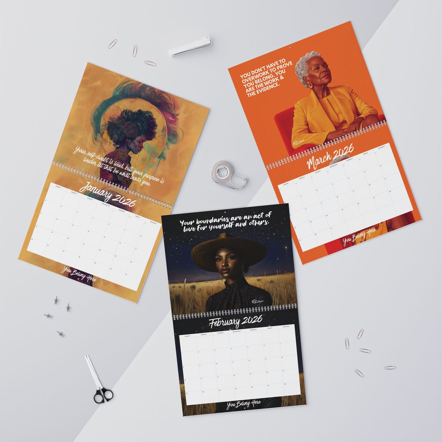 You Belong Here 2026 Calendar