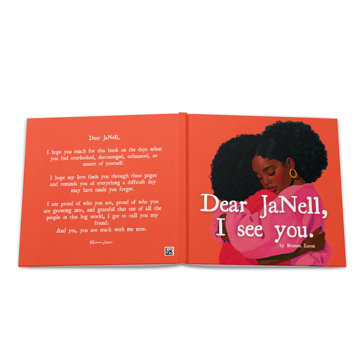 Dear JaNell, I see you.  Hardcover