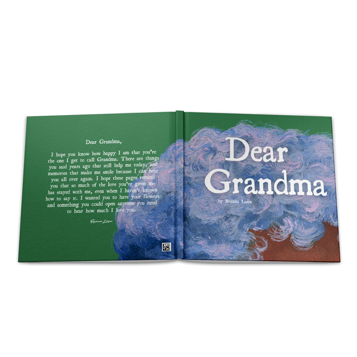 Dear Grandma Hardcover Book