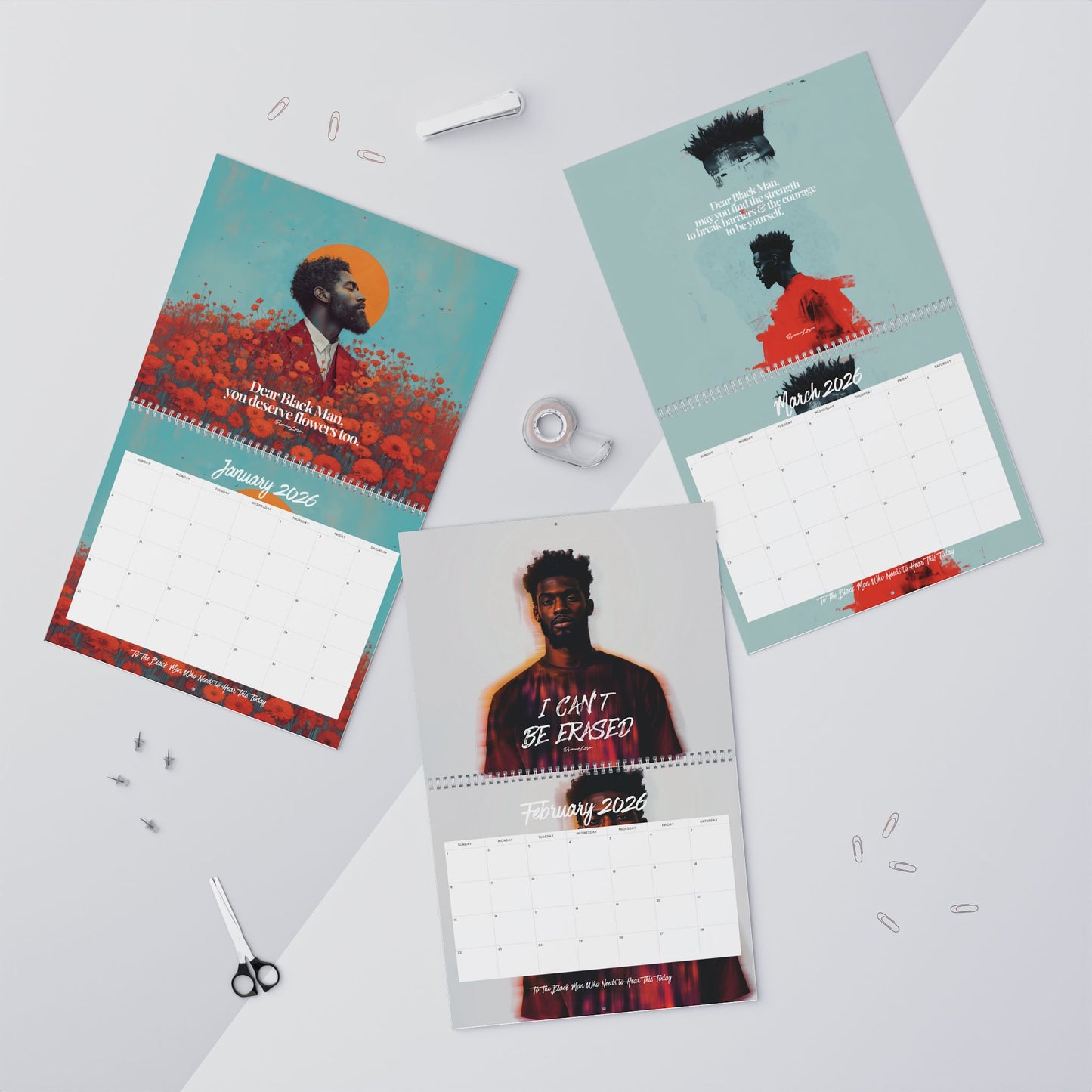 To The Black Man Who 2026 Calendar