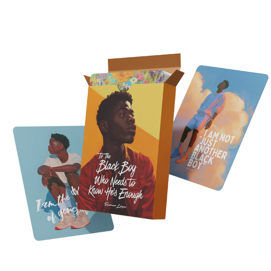 To The Black Boy: Physical Affirmation Cards