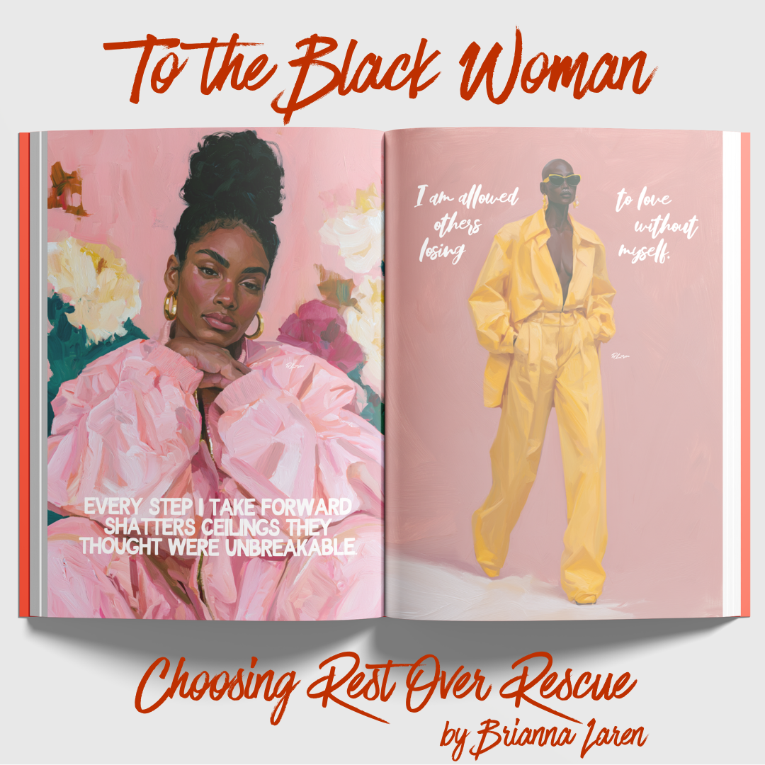 Hardcover To the Black Woman Choosing Rest Over Rescue