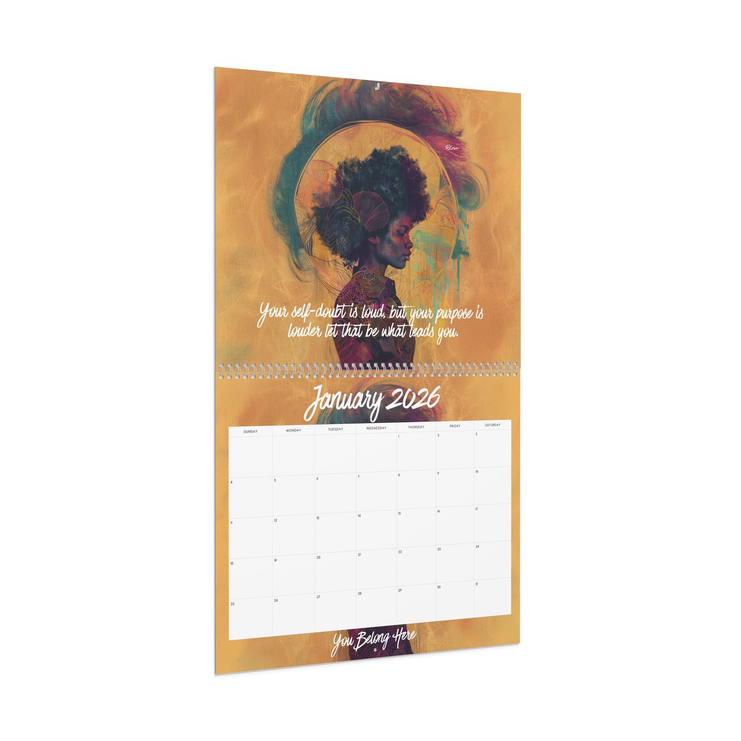 You Belong Here 2026 Calendar