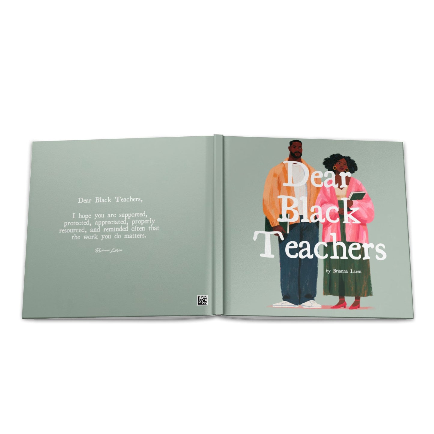 Dear Black Teachers Hardcover — Gift for Educators, Tribute Keepsake