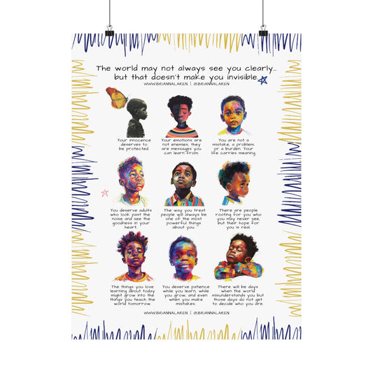 March Reminders for Black Boys Poster