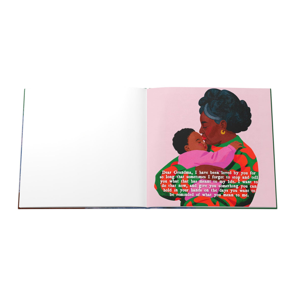 Dear Grandma Hardcover Book